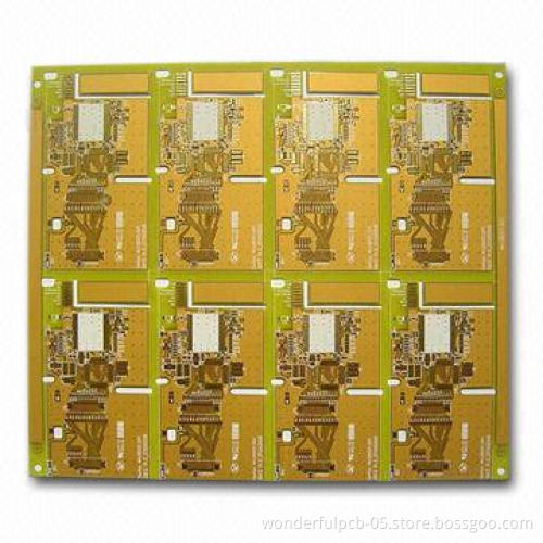 Multilayer PCB, Prototype Used for Camera, with 0.2mm to 7.0mm Board Finish Thickness